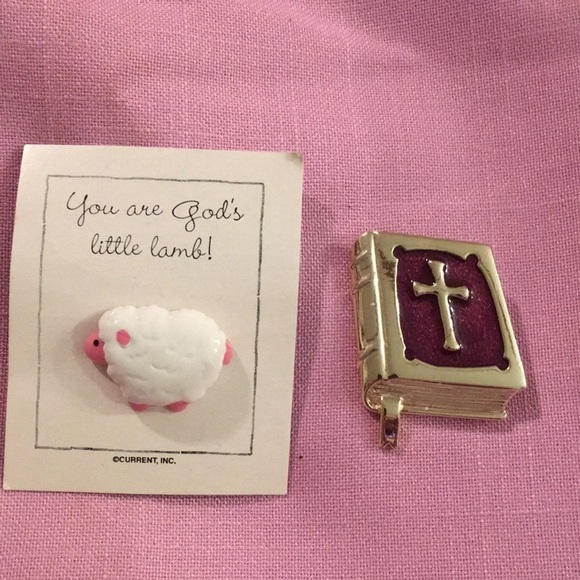 Bundle of 2 Religious Brooches (Z) - Picture 1 of 4